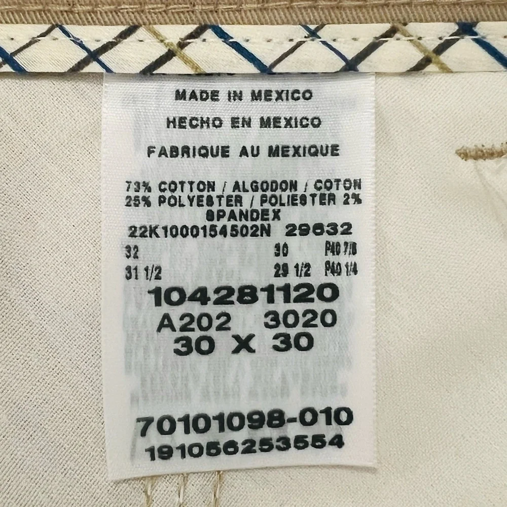 Lee Men's Total Freedom Stretch Straight Fit Flat Front Pant Pebble Size 30x30